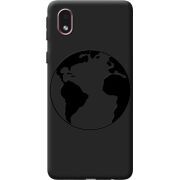 Черный чехол BoxFace Samsung Galaxy A01 Core (A013) Earth