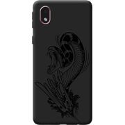 Черный чехол BoxFace Samsung Galaxy A01 Core (A013) Snake