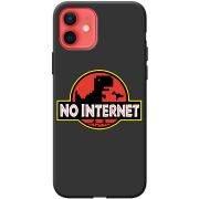 Черный чехол BoxFace Apple iPhone 12 mini No Internet