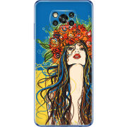 Чехол BoxFace Poco X3 Ukraine Girl