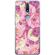 Чехол BoxFace Nokia 2.4 Pink Peonies