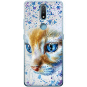 Чехол BoxFace Nokia 2.4 Голубоглазый Кот
