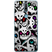 Чехол BoxFace Nokia 2.4 Monster meow