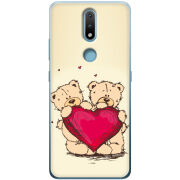 Чехол BoxFace Nokia 2.4 Teddy Bear Love