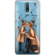Прозрачный чехол BoxFace Nokia 2.4 Mommy Is My BFF