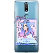 Прозрачный чехол BoxFace Nokia 2.4 The Sakuras Will Cry For You