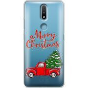 Прозрачный чехол BoxFace Nokia 2.4 Holiday Car