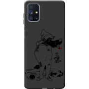 Черный чехол BoxFace Samsung M515 Galaxy M51 