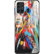 Защитный чехол BoxFace Glossy Panel Samsung M515 Galaxy M51 Feather Girl