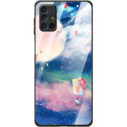 Защитный чехол BoxFace Glossy Panel Samsung M515 Galaxy M51 Dreamy Clouds