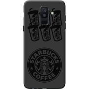 Черный чехол BoxFace Samsung A605 Galaxy A6 Plus 2018 Black Coffee