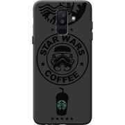 Черный чехол BoxFace Samsung A605 Galaxy A6 Plus 2018 Dark Coffee