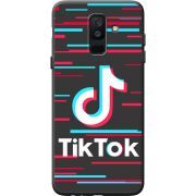 Черный чехол BoxFace Samsung A605 Galaxy A6 Plus 2018 Tik Tok