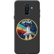 Черный чехол BoxFace Samsung A605 Galaxy A6 Plus 2018 NASA