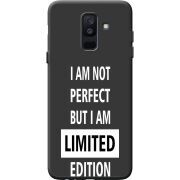 Черный чехол BoxFace Samsung A605 Galaxy A6 Plus 2018 Limited Edition