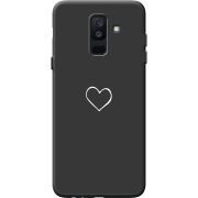 Черный чехол BoxFace Samsung A605 Galaxy A6 Plus 2018 My Heart