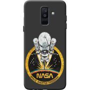 Черный чехол BoxFace Samsung A605 Galaxy A6 Plus 2018 NASA Spaceship
