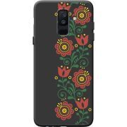 Черный чехол BoxFace Samsung A605 Galaxy A6 Plus 2018 Ethno