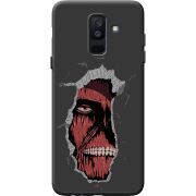 Черный чехол BoxFace Samsung A605 Galaxy A6 Plus 2018 Нападение на Титана