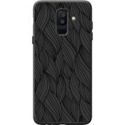 Черный чехол BoxFace Samsung A605 Galaxy A6 Plus 2018 