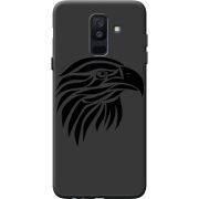 Черный чехол BoxFace Samsung A605 Galaxy A6 Plus 2018 Eagle