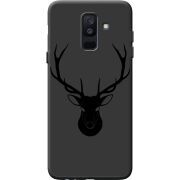Черный чехол BoxFace Samsung A605 Galaxy A6 Plus 2018 Deer
