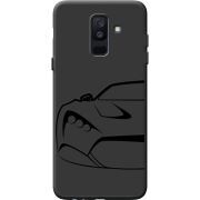 Черный чехол BoxFace Samsung A605 Galaxy A6 Plus 2018 Sportcar