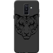 Черный чехол BoxFace Samsung A605 Galaxy A6 Plus 2018 Tiger