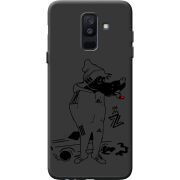 Черный чехол BoxFace Samsung A605 Galaxy A6 Plus 2018 