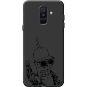 Черный чехол BoxFace Samsung A605 Galaxy A6 Plus 2018 