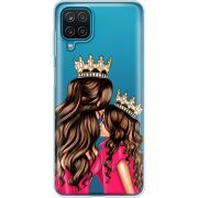 Прозрачный чехол BoxFace Samsung A125 Galaxy A12 Queen and Princess