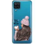 Прозрачный чехол BoxFace Samsung A125 Galaxy A12 love is in the air