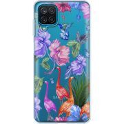 Прозрачный чехол BoxFace Samsung A125 Galaxy A12 Flamingo