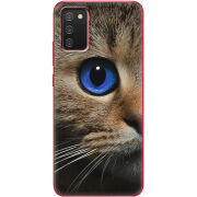 Чехол BoxFace Samsung A025 Galaxy A02S Cat's Eye