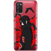Прозрачный чехол BoxFace Samsung A025 Galaxy A02S Учиха Итачи