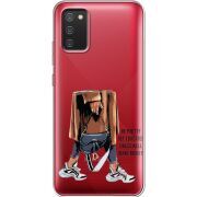 Прозрачный чехол BoxFace Samsung A025 Galaxy A02S Motivation
