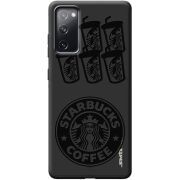 Черный чехол BoxFace Samsung G780 Galaxy S20 FE Black Coffee