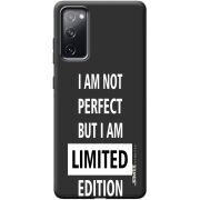 Черный чехол BoxFace Samsung G780 Galaxy S20 FE Limited Edition