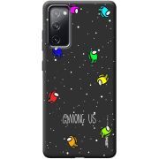 Черный чехол BoxFace Samsung G780 Galaxy S20 FE Among Us Invisible