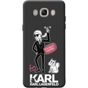 Черный чехол BoxFace Samsung J510 Galaxy J5 2016 For Karl