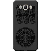 Черный чехол BoxFace Samsung J510 Galaxy J5 2016 Black Coffee