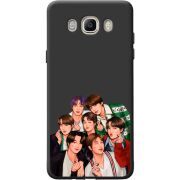 Черный чехол BoxFace Samsung J510 Galaxy J5 2016 BTS