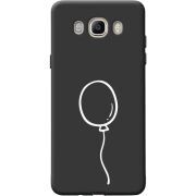 Черный чехол BoxFace Samsung J510 Galaxy J5 2016 Balloon