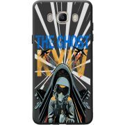 Черный чехол BoxFace Samsung J510 Galaxy J5 2016 Привид Києва в дії