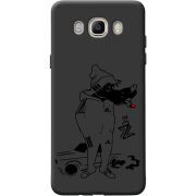 Черный чехол BoxFace Samsung J510 Galaxy J5 2016 