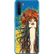 Чехол BoxFace OPPO A91 Ukraine Girl