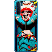 Чехол BoxFace OPPO A91 Girl Pop Art