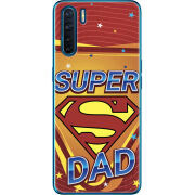 Чехол BoxFace OPPO A91 Super Dad