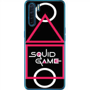 Чехол BoxFace OPPO A91 siquid game игра в кальмара
