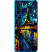 Чехол BoxFace OPPO A91 Сяйво над Парижем